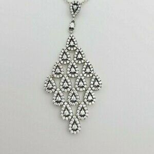 Pandora cascading glamour necklace